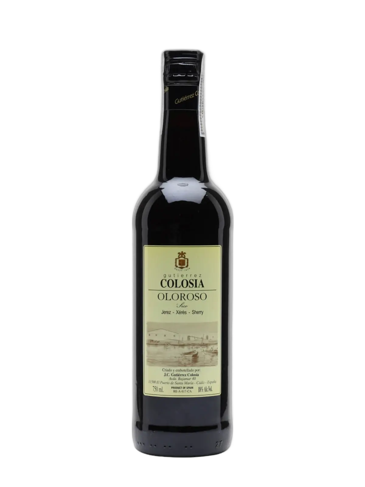 Gutiérrez Colosía Oloroso Sherry